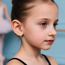 Ballet/Ballerina Earrings Gifts,Dance Recital Gifts,Ballet/Ballerina Dance Earrings Jewelry Gift(Mix)