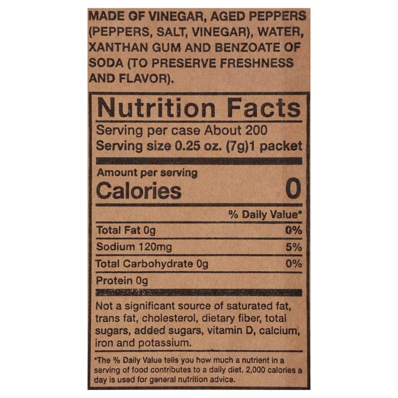 Texas Pete Hot Sauce 400 ct.