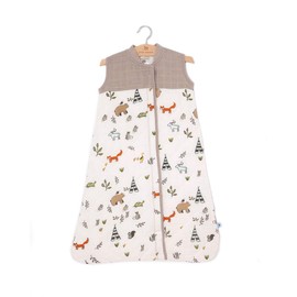 Little Unicorn Cotton Muslin Quilted Sleep Bag Medium – Forest Friends