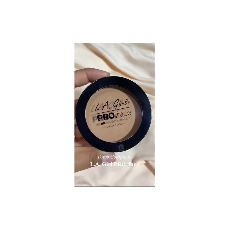 Polvo Compacto Matificante Pro Face Matte La Girl 12gr