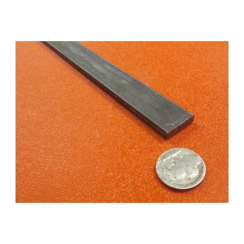 W1 Tool Steel Flat Bar .187" Thickness x .750" Width