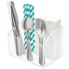 Utensil Holder Silverware Caddy Countertop Cutlery Organizer For Napkins Flatware
