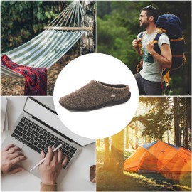 Acorn Men's Digby Gore, Black Tweed, 10.5-11.5