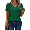 SAMPEEL St Patricks Day Shirt Women Cute V Neck Tops