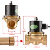Heschen Brass Solenoid Valve 2W-250-25 Direct Acting 110VAC PT1 Normally