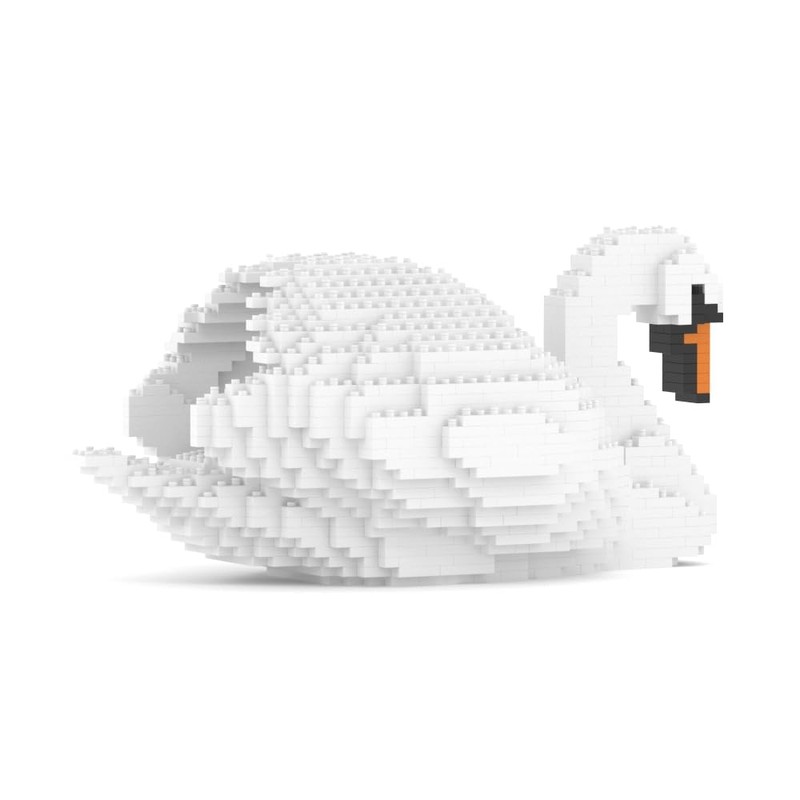 JEKCA Swan 01S | Plastic Building Blocks | Age 14+
