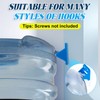 Barydat 2 Pcs Ice Bucket Hanger Bracket Ice Bucket Hook