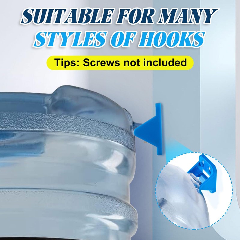 Barydat 2 Pcs Ice Bucket Hanger Bracket Ice Bucket Hook