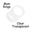 100 MAM Ring Button Style Pacifier Adapter