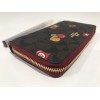 COACH Long Zip Around Wallet In Signature Canvas With Ornament