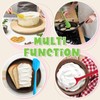 Hsei 54 Pieces Silicone Spatulas 8.1 Inch Rubber Spatula Heat