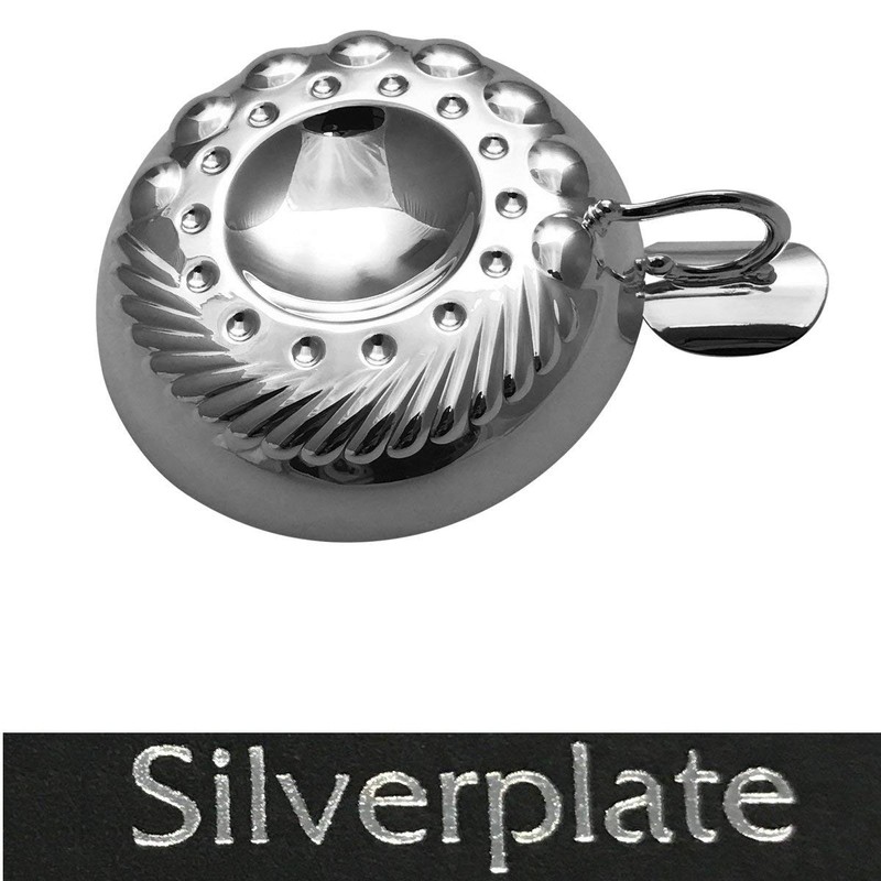 SILBERKANNE Silver Tastevin Tasting Bowl, Premium, Elegant Plated