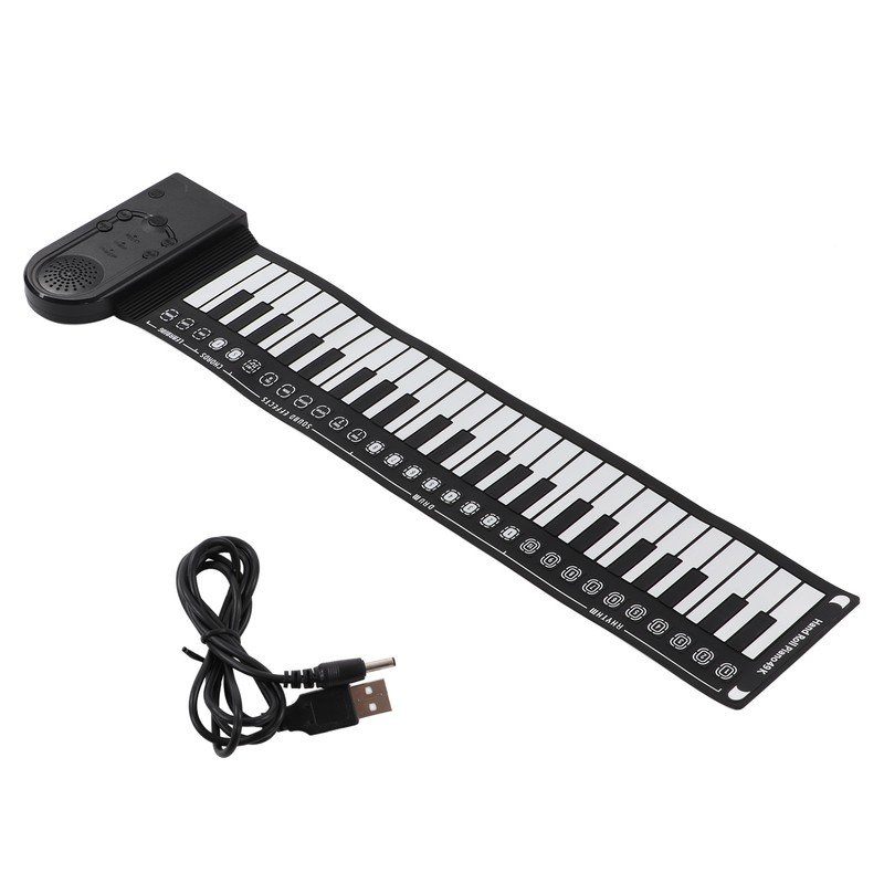 Hand Roll Piano 49 Key Portable Foldable Electric Keyboard Piano
