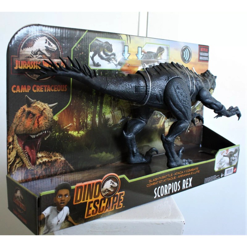 Mattel Jurassic World Camp Cretaceous Dino Escape SCORPIOS REX figure