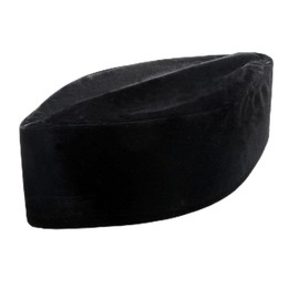 Beisto Muslim Hats for Men Black Kufi Hats Men Muslim African Kufi Hats for Men Prayer Topi Cap Kufi Kofi Koofi Cap Hat