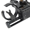 Drop Away Arrow Rest Aluminum Alloy Resin Black Adjustable Shooting