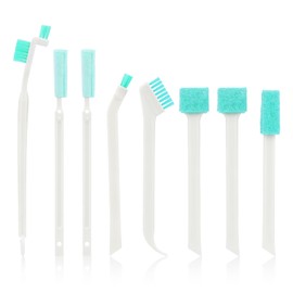 8pcs Humidifier Cleaning Brush Tools, Crevice Cleaning Brushes Tiny Brush Mini Brush Detail Scrub Cleaner Brush Small Bottle Straw Spout Cleaning Brushes for Tight Spaces