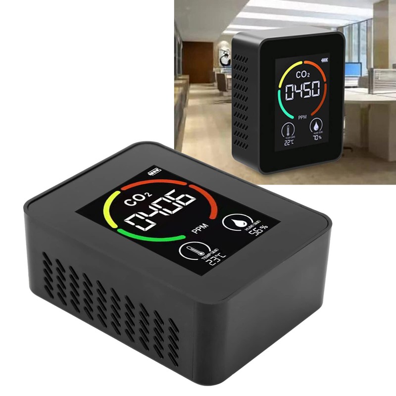 CO2 Detector ABS CO2 Detector, CO2 Meter TVOC Sensor Air