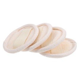 Beavorty Cleansing Puff Set Loofah Scrubbers for Face Body Makeup Remover Pads