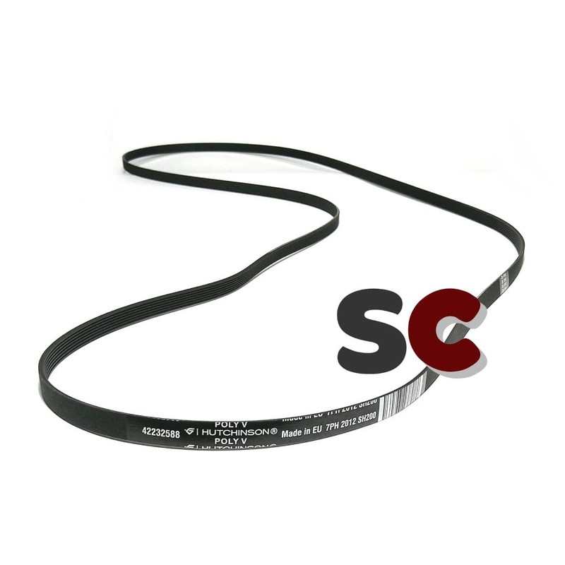 SC Solocorreas - Tumble Dryer Belt 7PH 2012 Black Hose