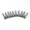 Akozon Magnetic Bit Adapter Magnetic Socket Spanner 10 Pieces/Set 1/4