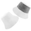Baluue 2PCS Traditional Russian Sauna Felt Caps for Men and