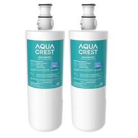 AQUA CREST 3US-AF01 Under Sink Water Filter, Replacement for Standard Filtrete® 3US-AF01, 3US-AS01, Aqua-Pure AP Easy C-CS-FF, WHCF-SRC, WHCF-SUFC, WHCF-SUF Water Filter, NSF/ANSI 42 Certified, 2 Pack