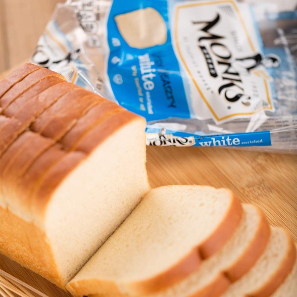 Monks' White Bread 3 Loaf Bundle (3 x 1lb. Loaves)