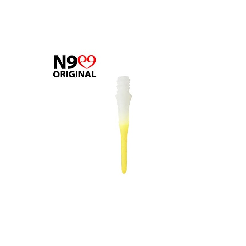 L-Style Premium Lippoint N9 TwinColor White Pack of 30 Yellow