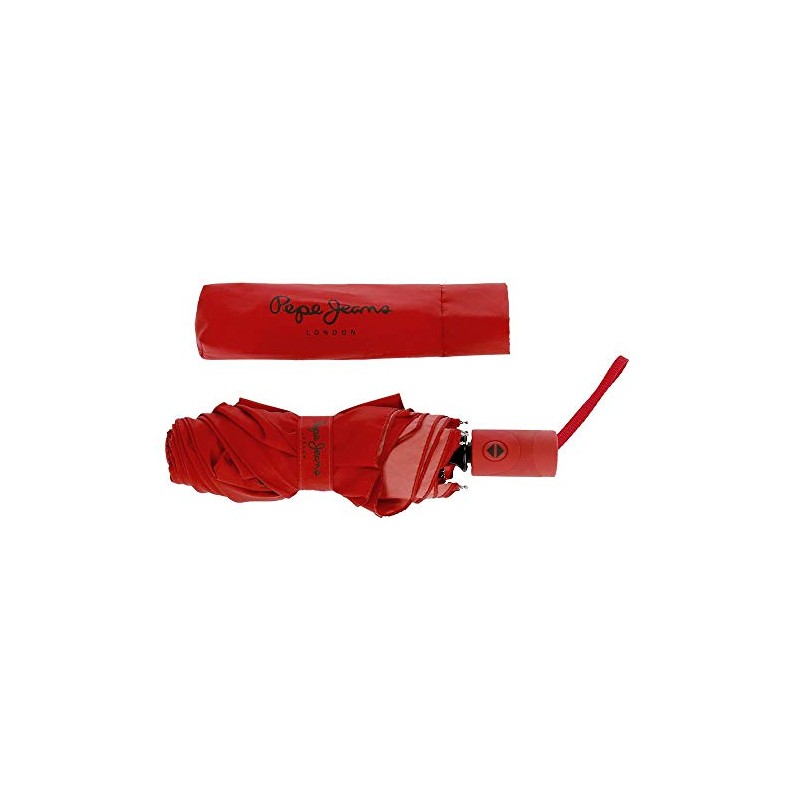 Pepe Jeans Umbrella, red, 0x27x0 cms, Dorset