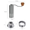 Manual Coffee Grinder,Hand Coffee Grinder with 7 Stainless Steel Conical