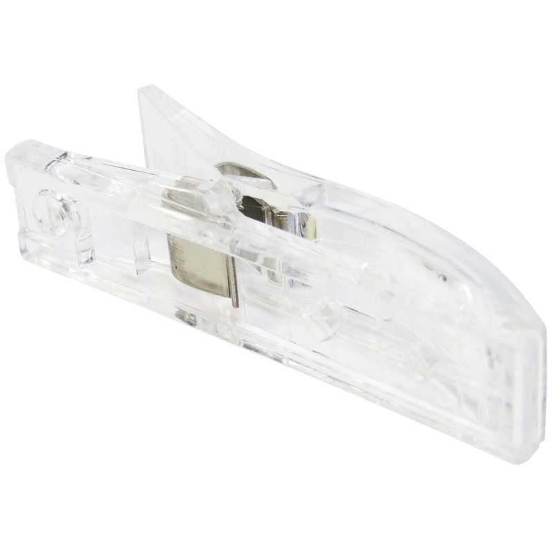 keepdrum Clip for Sheet Music Stands Transparent Pack of 4