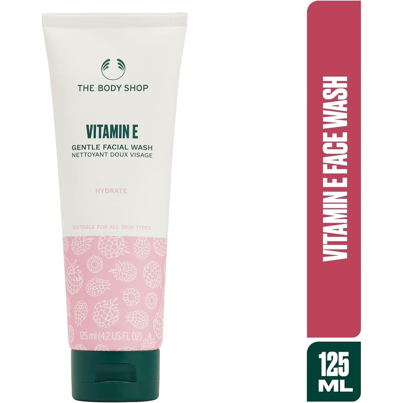 The Body Shop Vitamina E - Lavado facial suave, 4.2