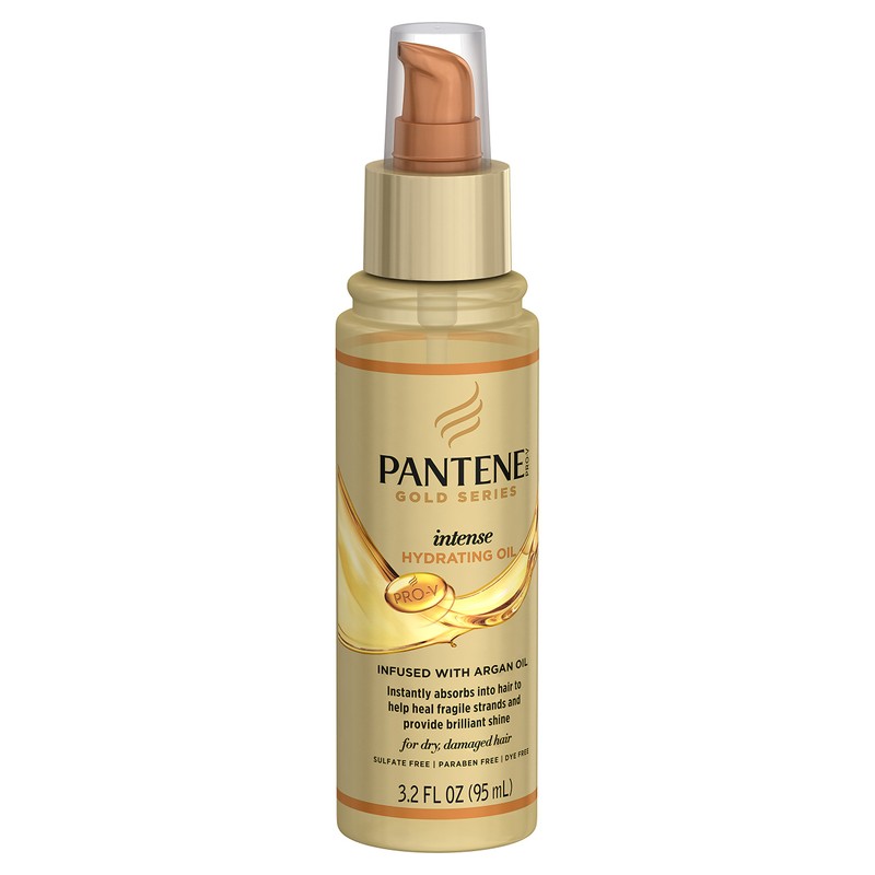 Pantene Pro-V Gold Series Intense Hydrating Oil Treatment, 3.2 fl