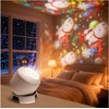 HD Smart Dynamic 5D Holographic Night Light Projector, 360° Rotating
