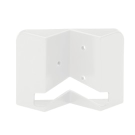 Oktaplex lighting Corner Wall Bracket White | Suitable for Outside Corner Cali/Cali Motion and Cali Dos/Cali Dos Motion Corner Mounting