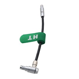 HangTon RS 3 Pin 24 V Power Start/Stop Cable for Sony Venice Camera Rialto ARRI Alexa Cinetape Tilta Trigger Right Angle to Straight 6 Inches