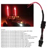 Taillight Power Harness Whip Brake License Plate Light Power Plug
