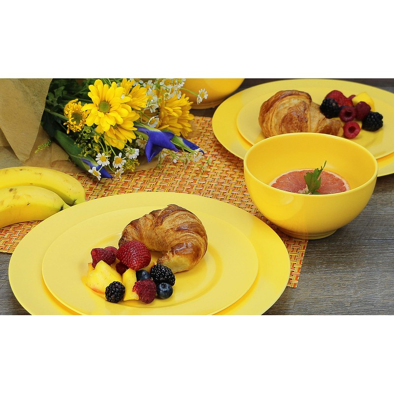 Calypso Basics by Reston Lloyd Melamine Bowl, Set of 6,