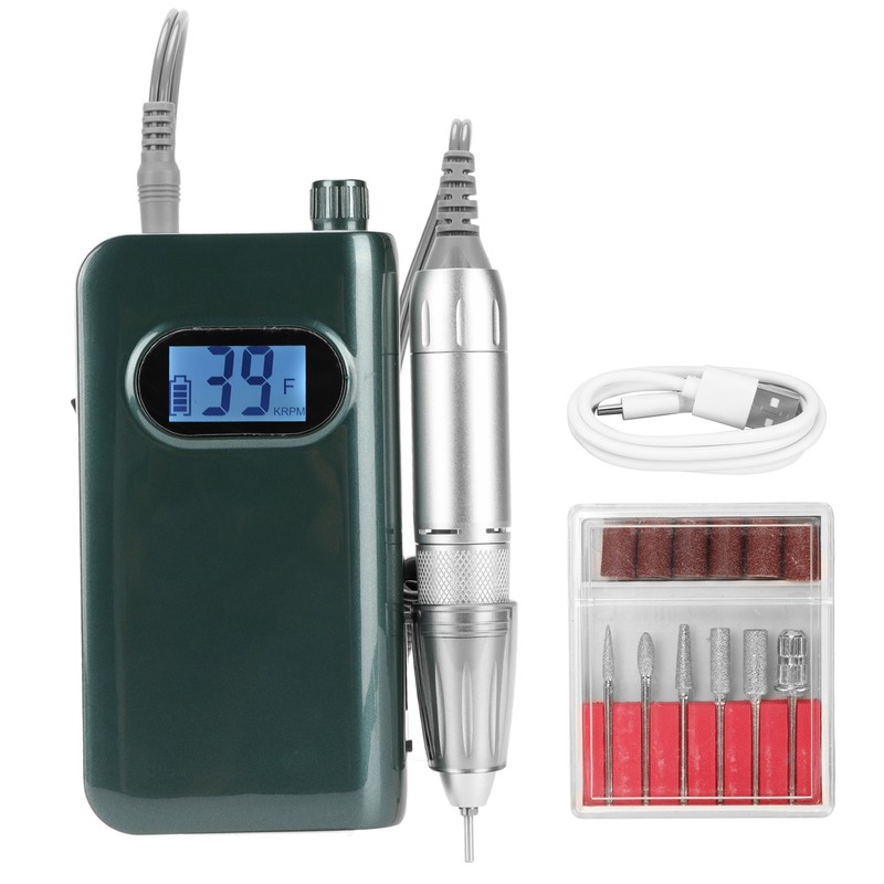 40000RPM Nail Drill Machine CW CCW Rotation Heat Dissipation Electric