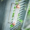 MUMTOP Outdoor Thermometer, Steel Outside Window Thermometer Adjustable Angle, 10