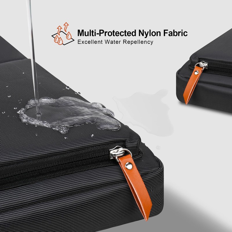 Lacdo 360° Protective Laptop Sleeve Case for MacBook Air/Pro, 13-13.3