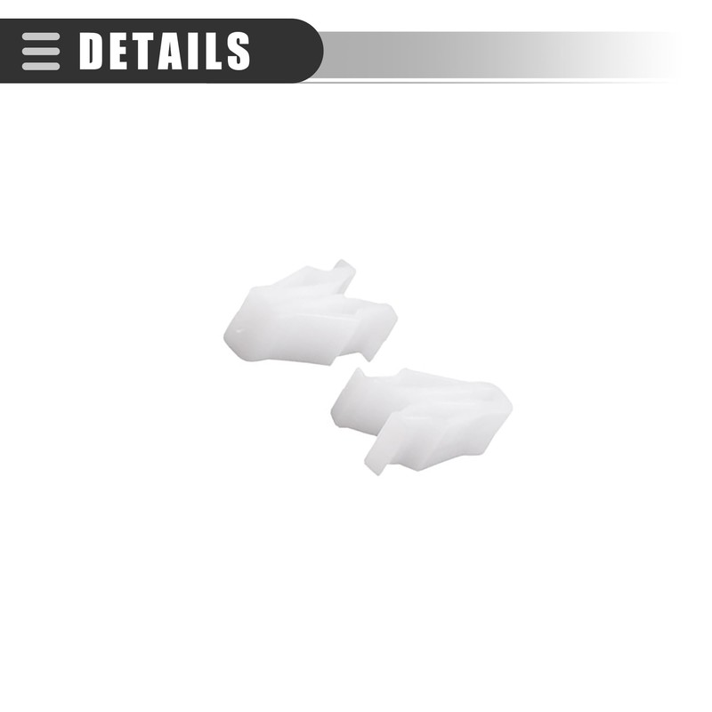 Motoforti Universal Car Trim Instrument Panel Dashboard Plastic Fastener,Plastic,White,20Pcs