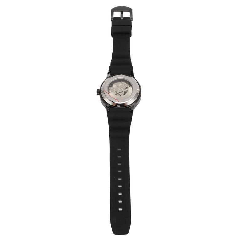 Men Chronograph Watch Rotatable Bezel Self Winding Automatic Movement Waterproof