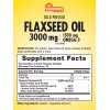 Sundance Flaxseed Oil Softgels 3000mg | 90 Count | Omega