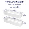 Kitsure Shower Caddy - 2 Pack Adhesive Shower Organizer, Rustproof