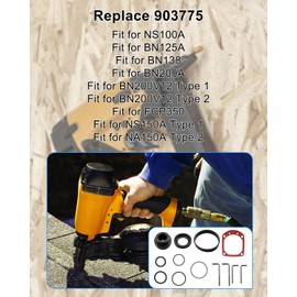 Vaticas Repair Kit Replace 903775 Fit for Porter Cable Brad Nailers and Staplers BN125A BN138 BN200A BN200V12 BN200V13
