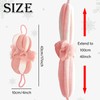 LHLZNB 3Pcs Bath Shower Loofah Sponge,Long Stretch Back Sponge Exfoliating