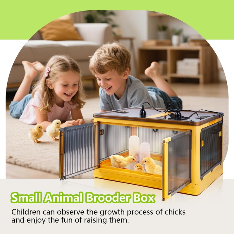 Chicken Brooder Box for Chicks Kit with Heater Chicks Warmer