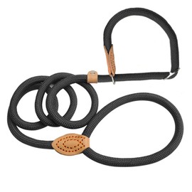 Correa para Perros,Correa Resistente para Caminar Perros de tamaño Mediano y Grande,Retráctil y Todo en Uno,1.8M (Negro)